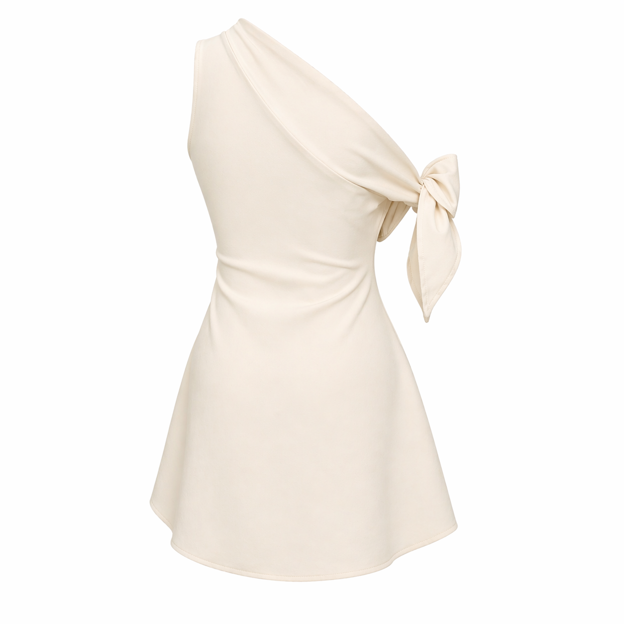 Cream Bow Dress