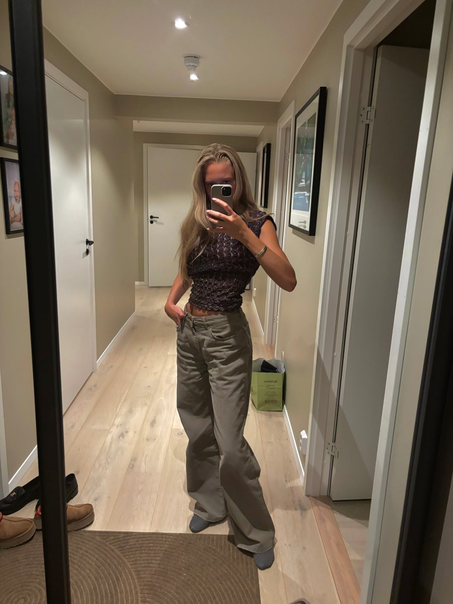 Lilac Asymmetric One Shoulder