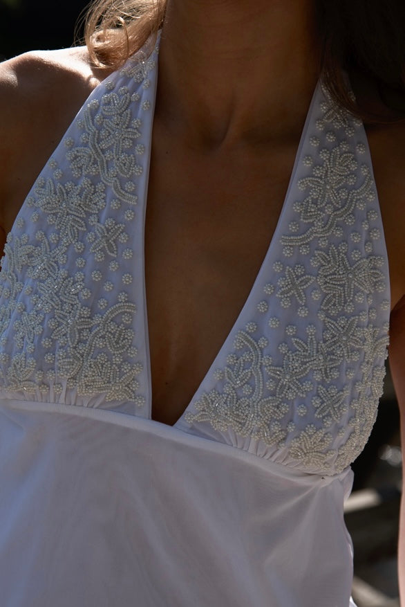 Moonflower Halterneck Top