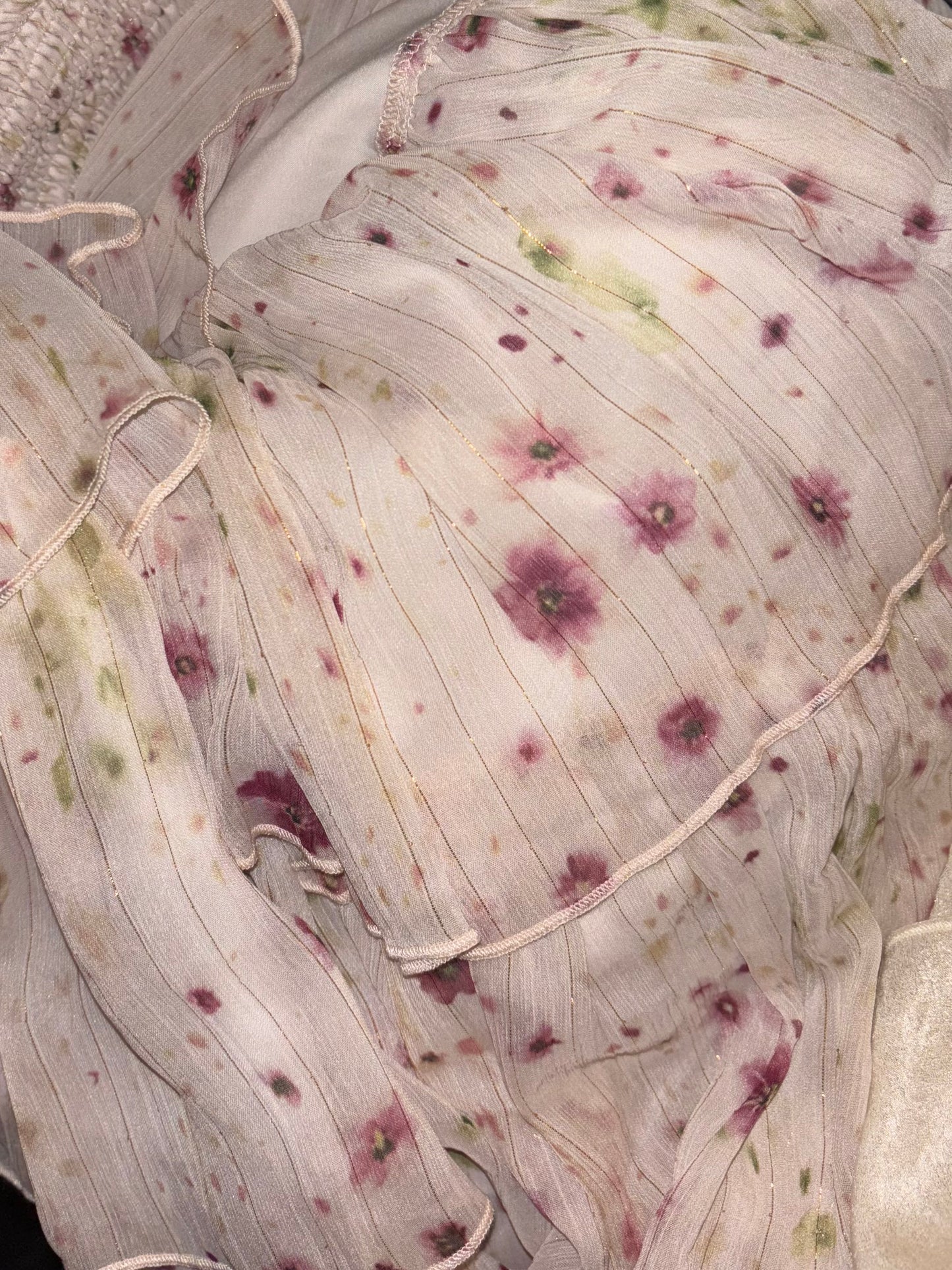 Floral Ruffle Maxidress