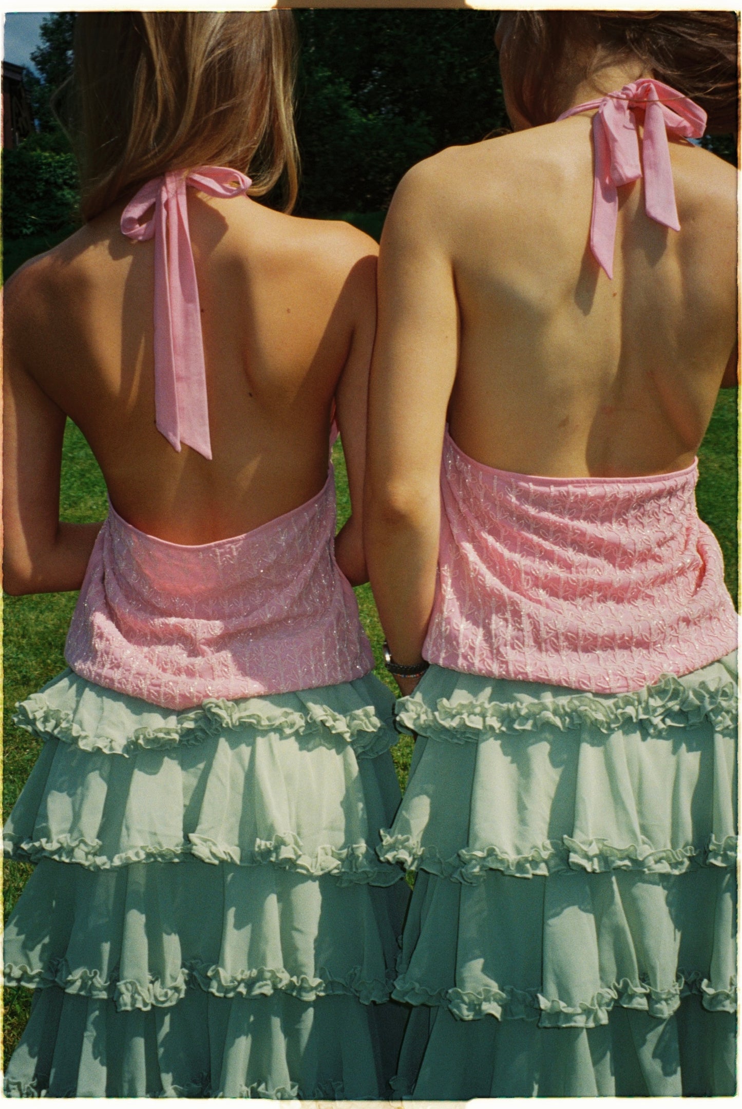Taffy Pink Halterneck Top