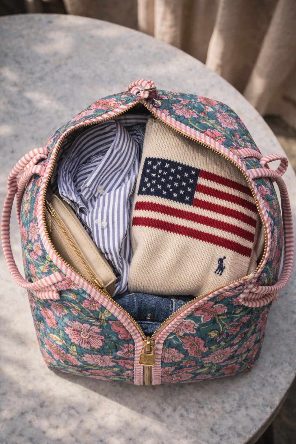 Quilted Weekend Bag 4