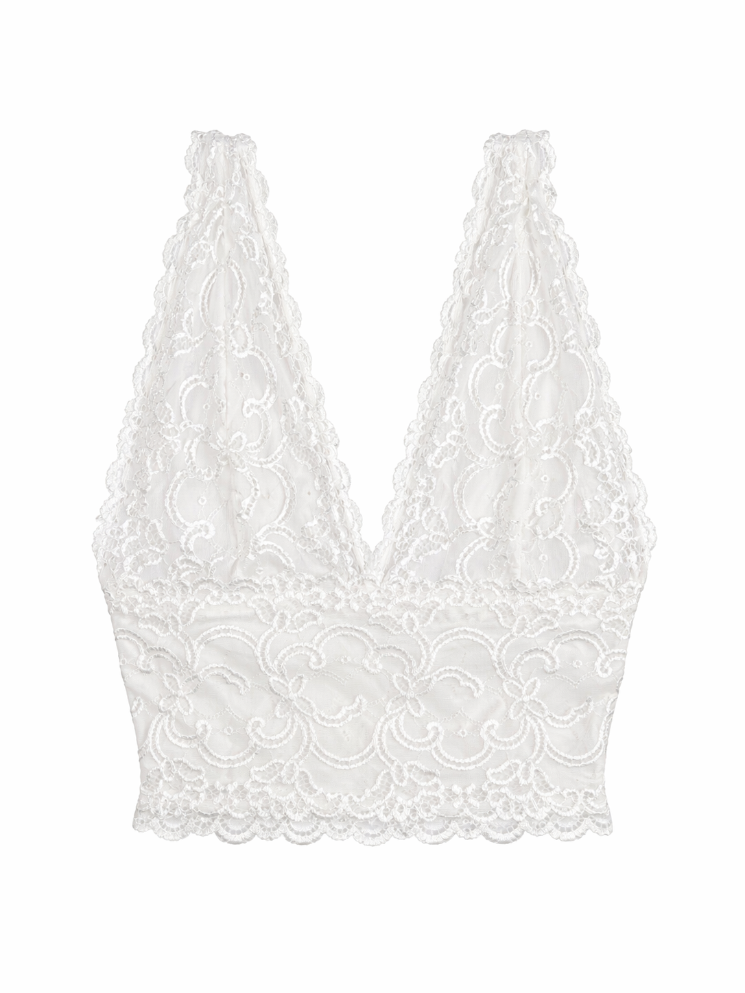 Lace Halterneck Top