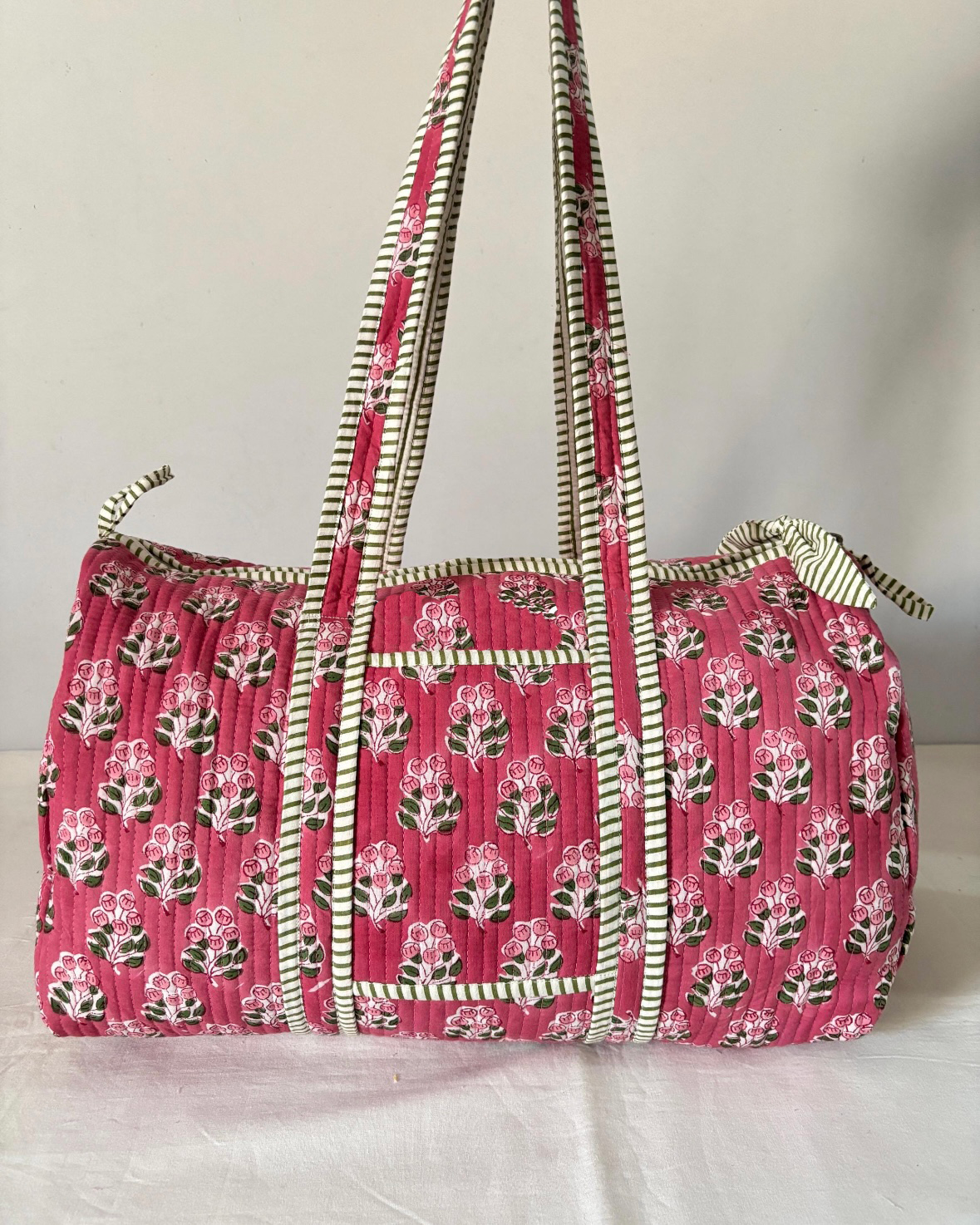 Quilted Weekend Bag 1