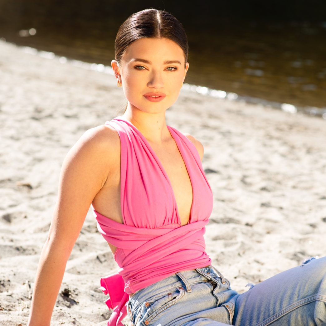 Pink Josefine Multiway Top