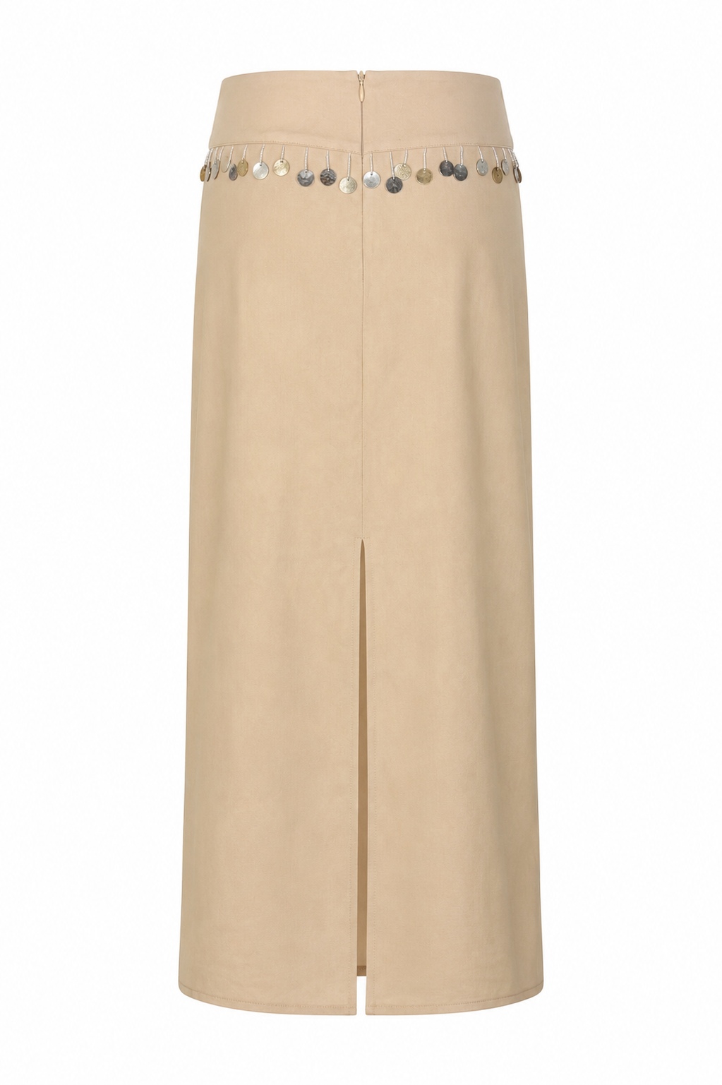 Solène Embellished Maxi skirt