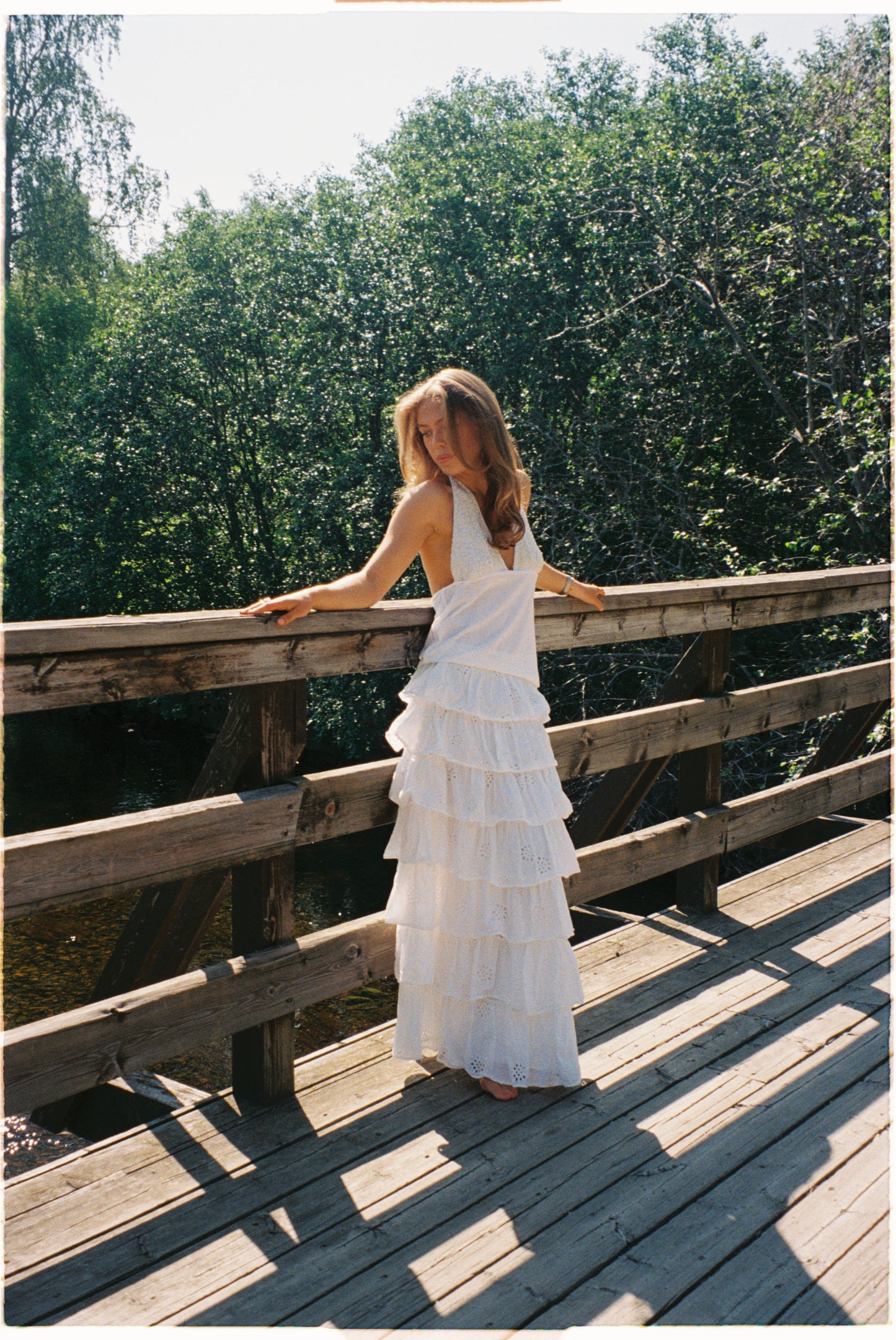 Moonflower Halterneck Top