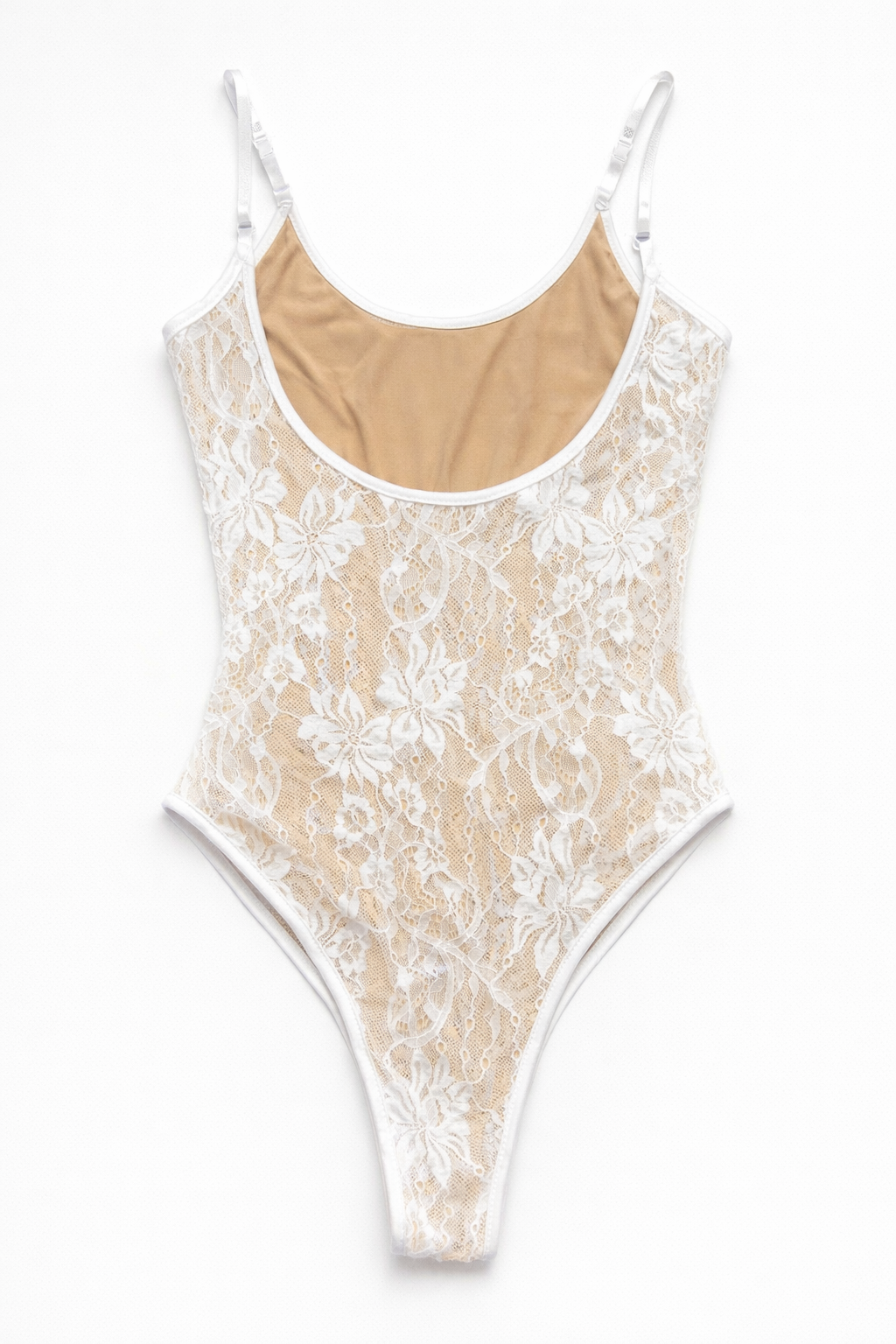 Lace Open Back Bodysuit