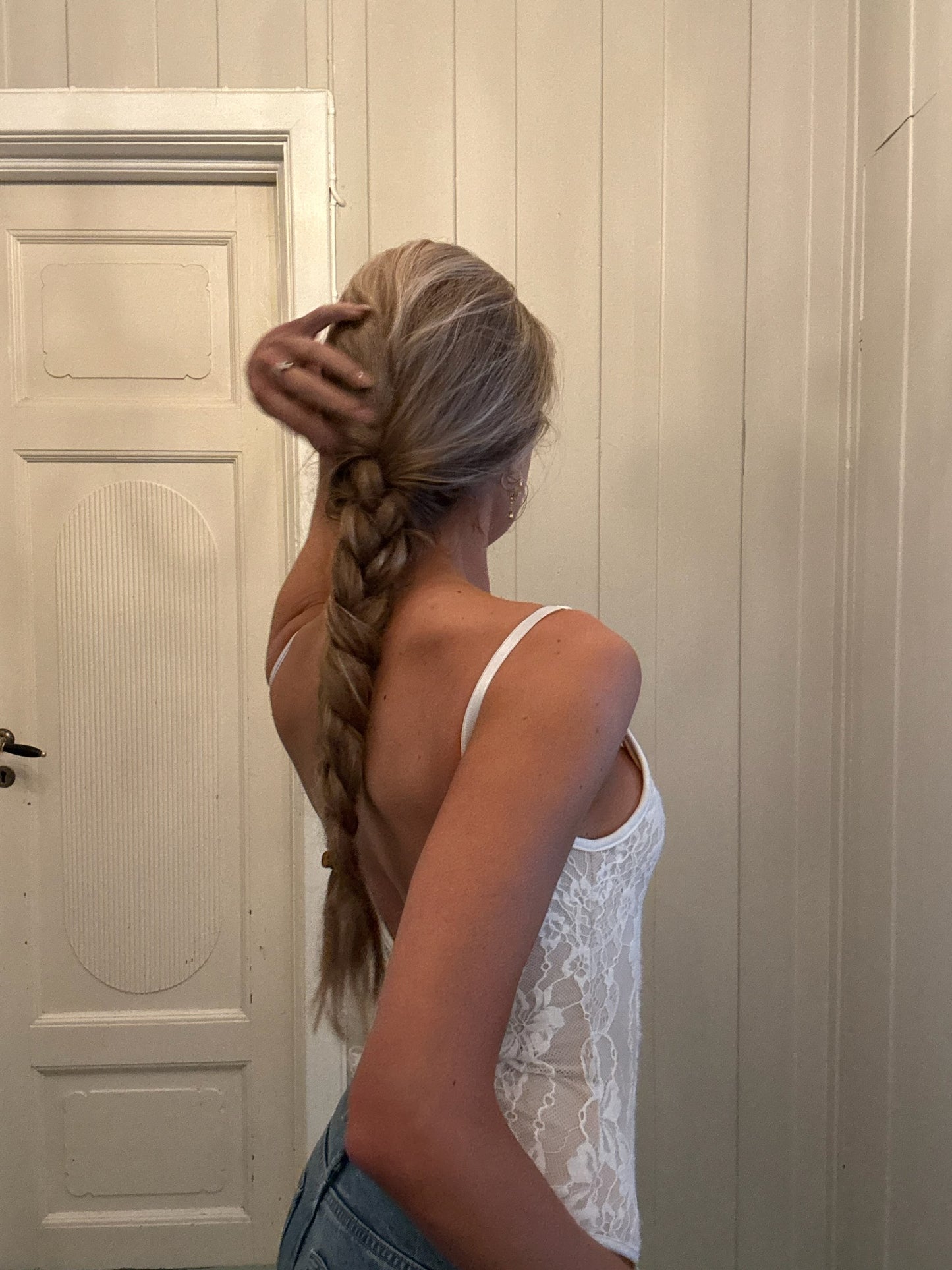 Lace Open Back Bodysuit