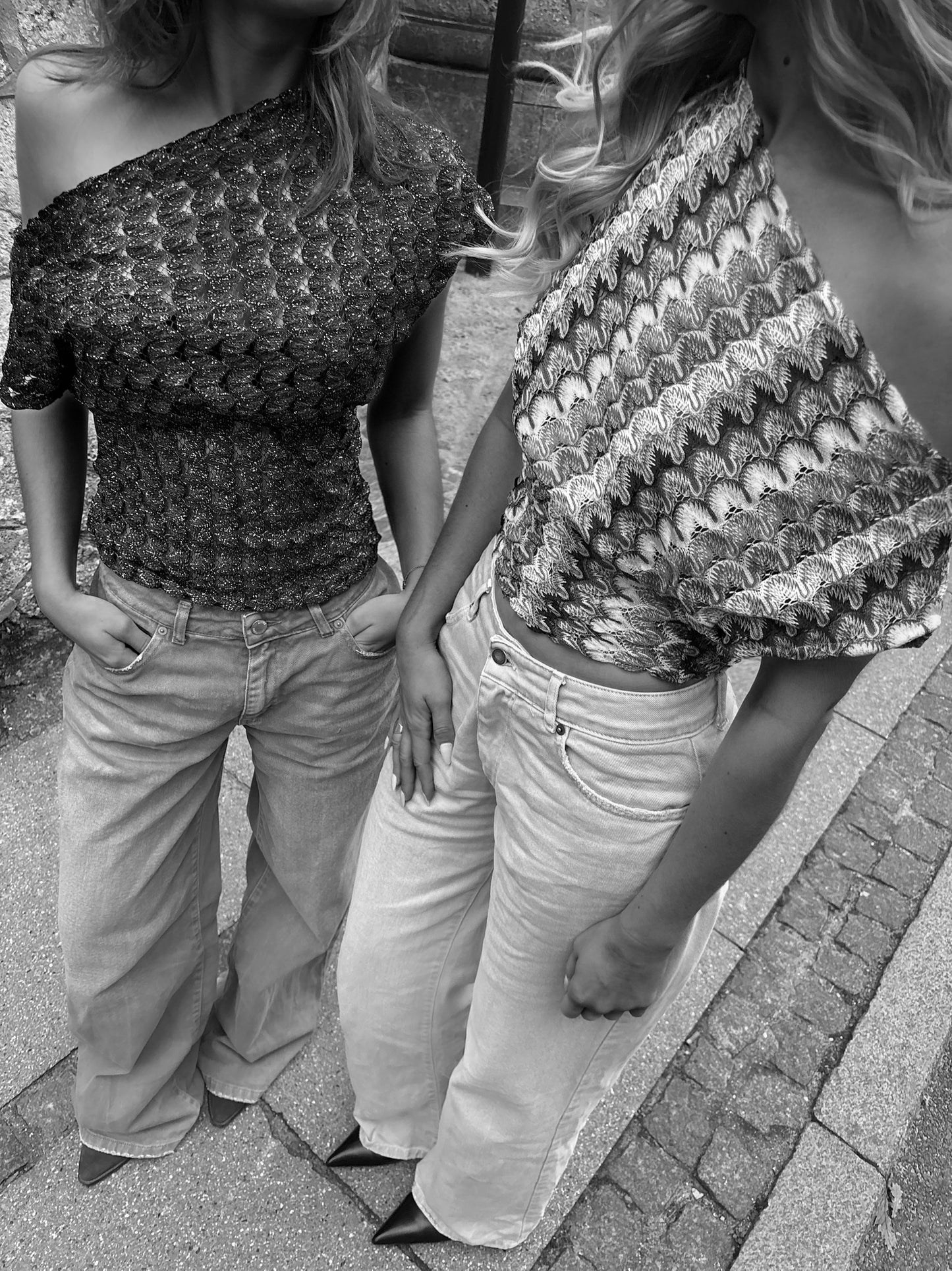 Knit Asymmetric One Shoulder