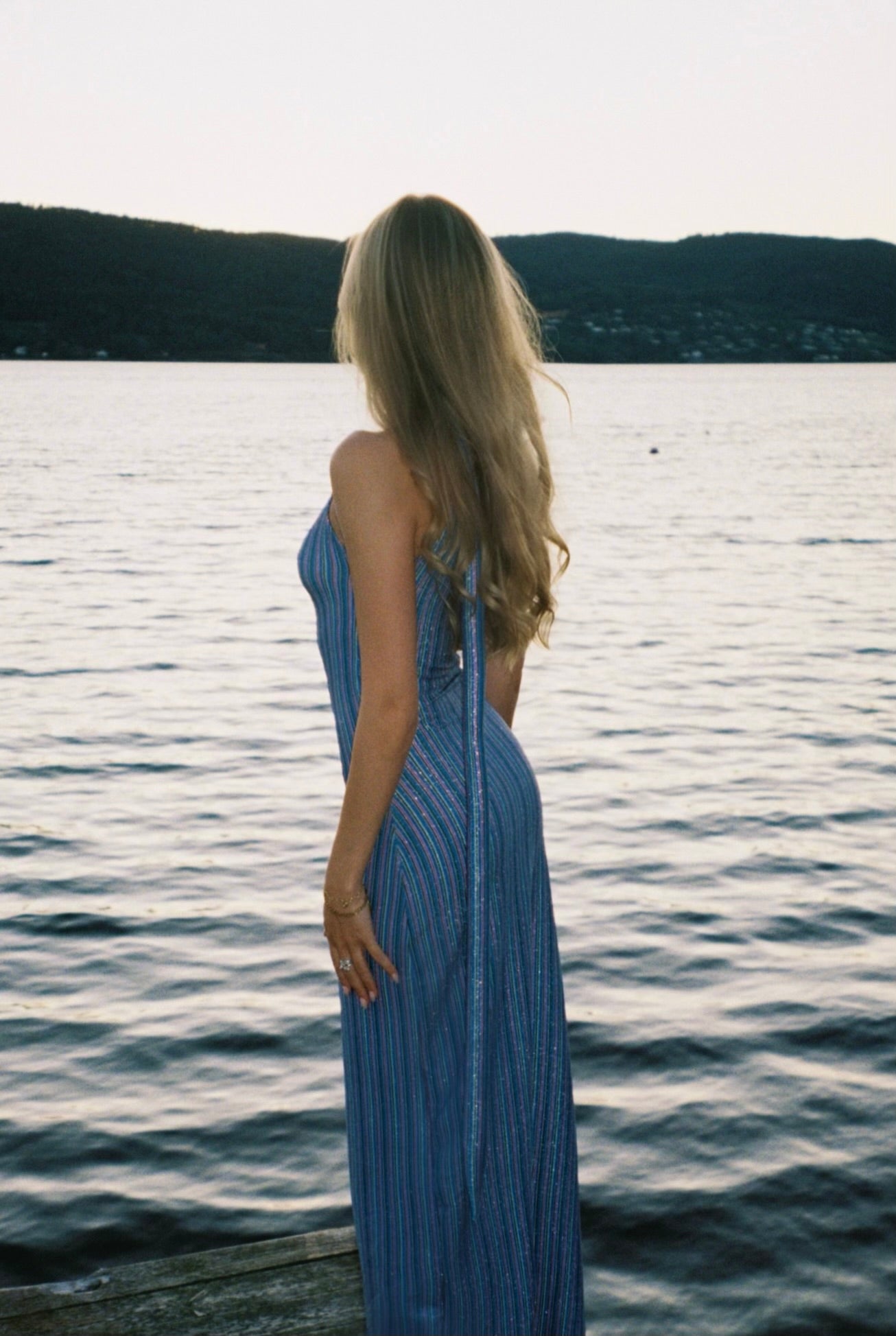 Midnight Oneshoulder Maxidress