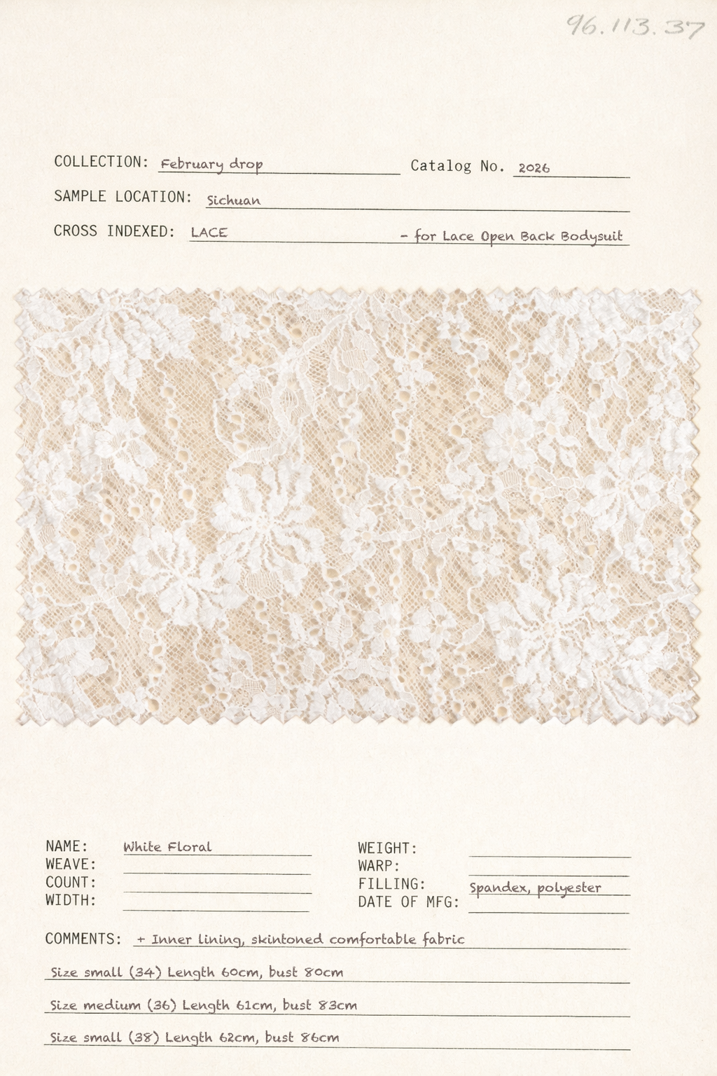 Lace Open Back Bodysuit