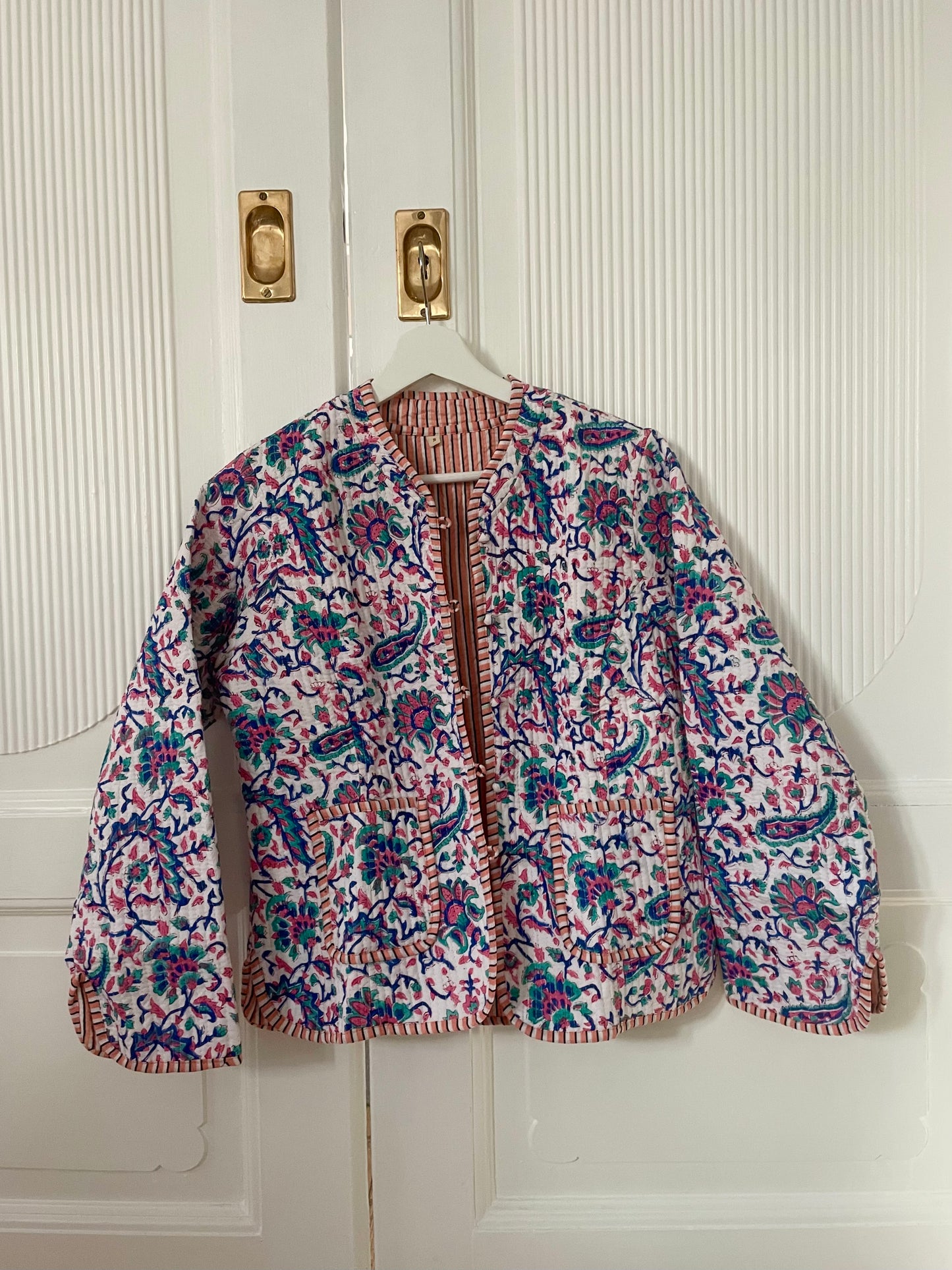 Paisley Reversable Quilted Jacket