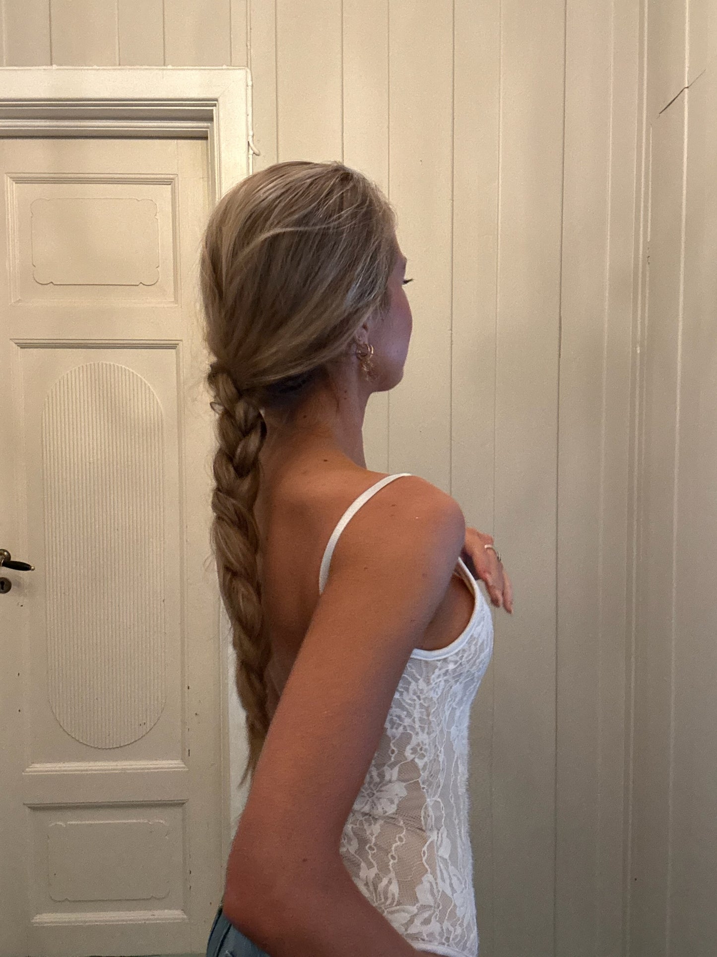 Lace Open Back Bodysuit