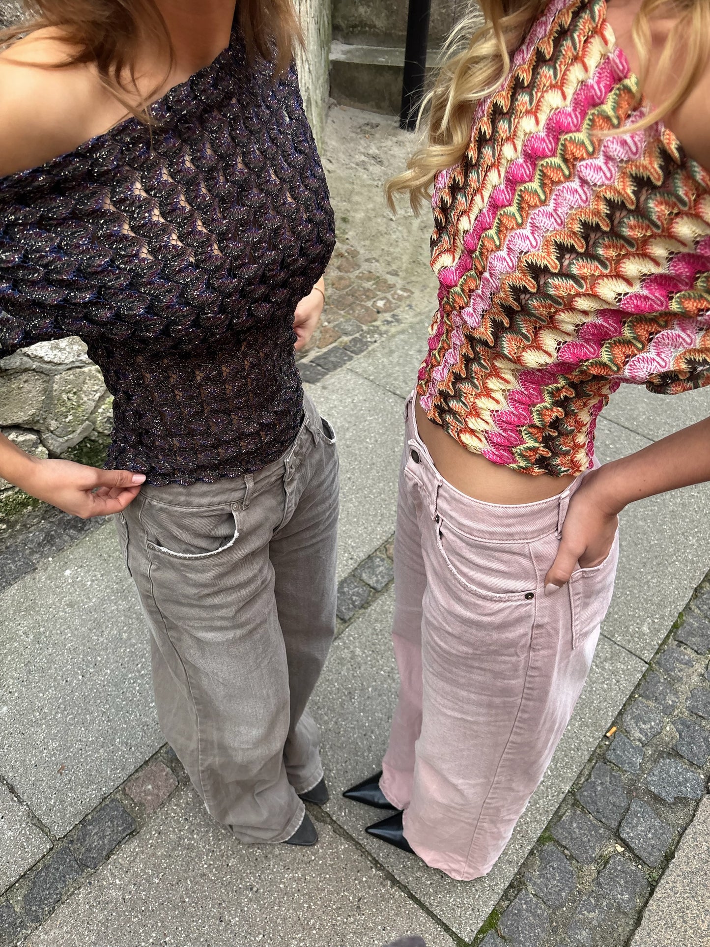 Knit Asymmetric One Shoulder