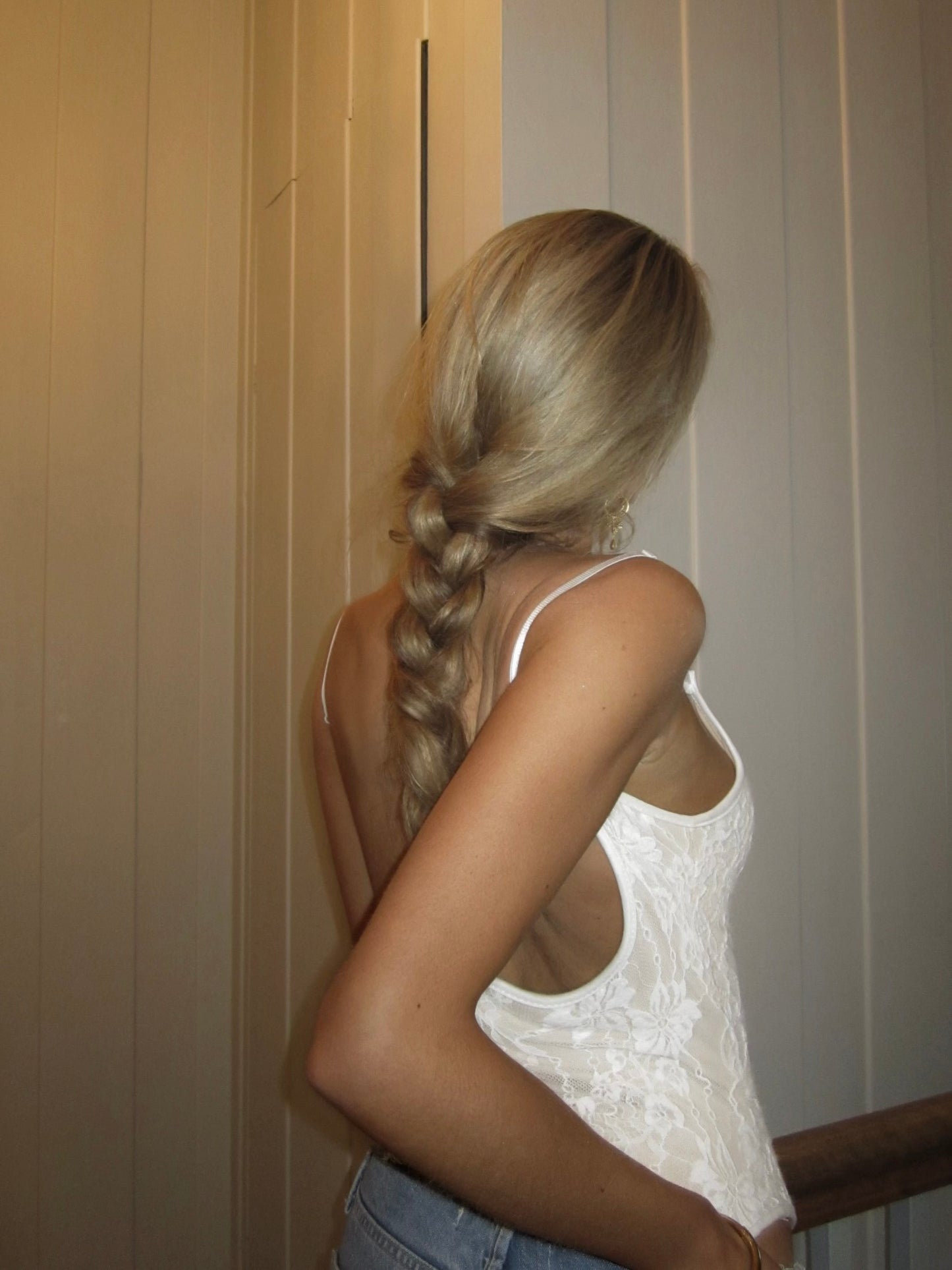 Lace Open Back Bodysuit