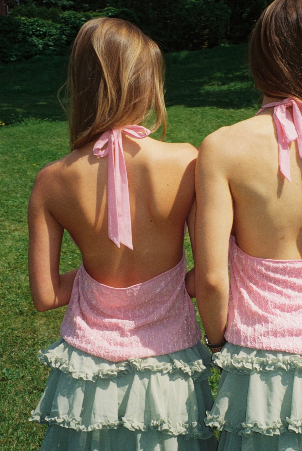 Taffy Pink Halterneck Top