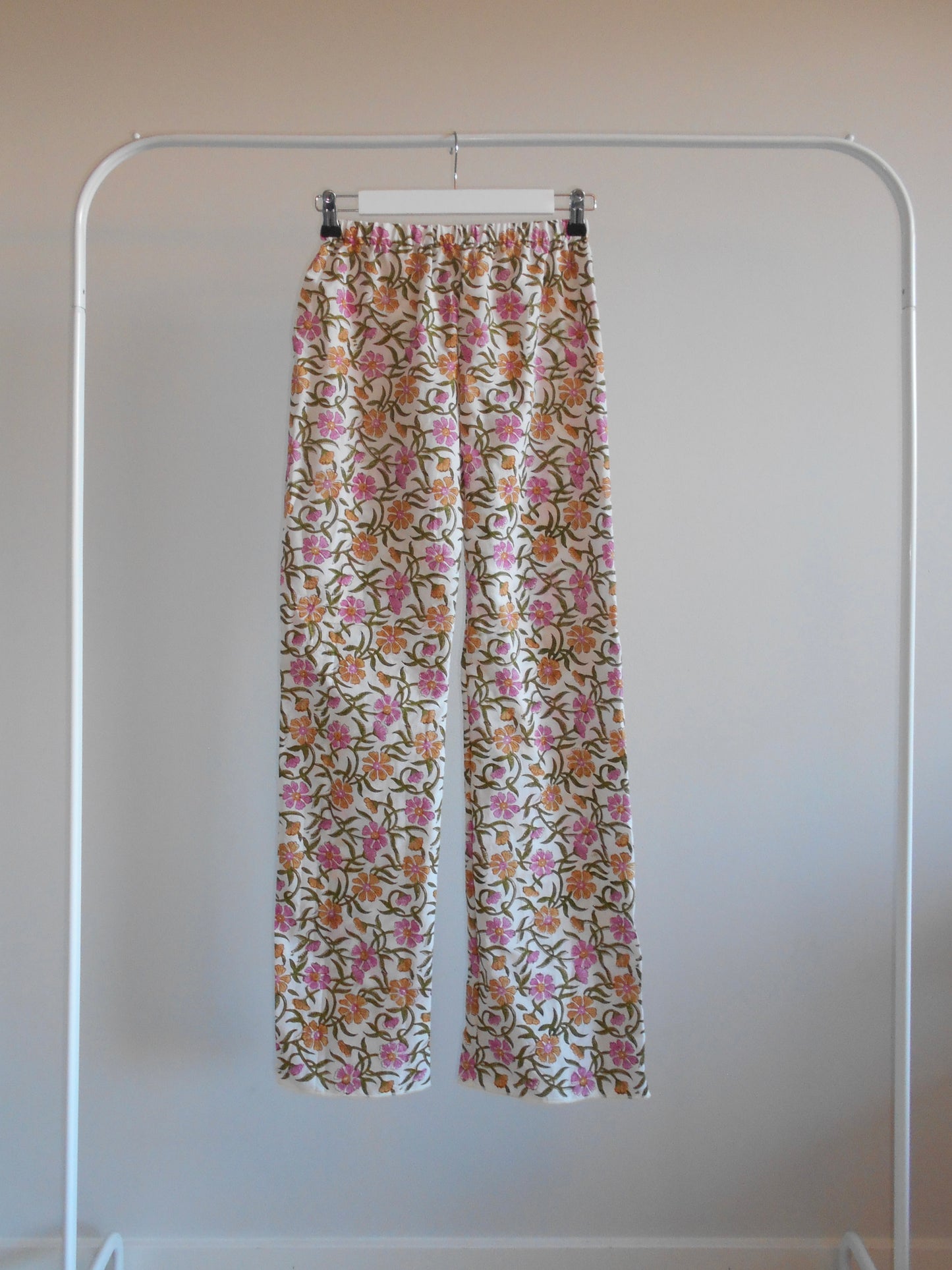 Flowered Pants