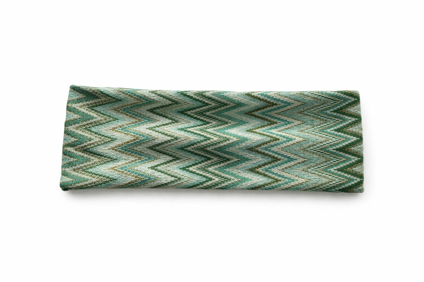 Green Zigzag Headband