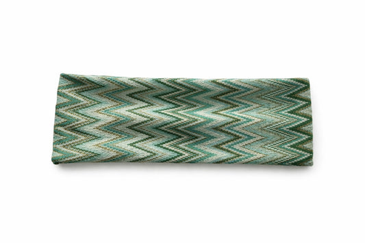 Green Zigzag Headband