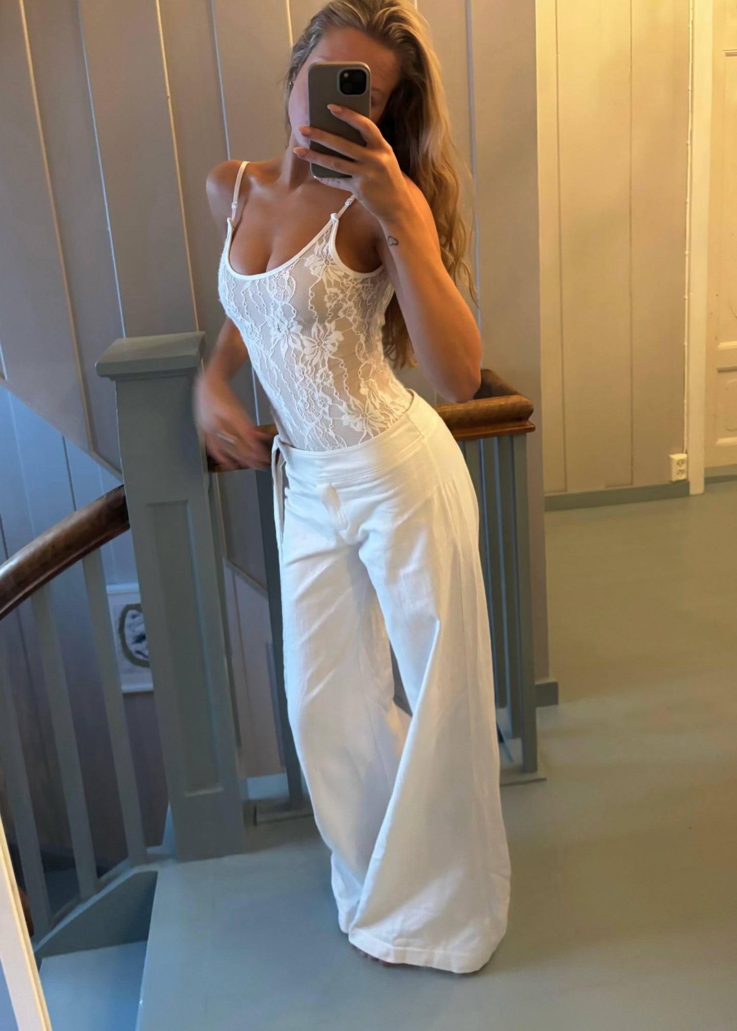 Lace Open Back Bodysuit