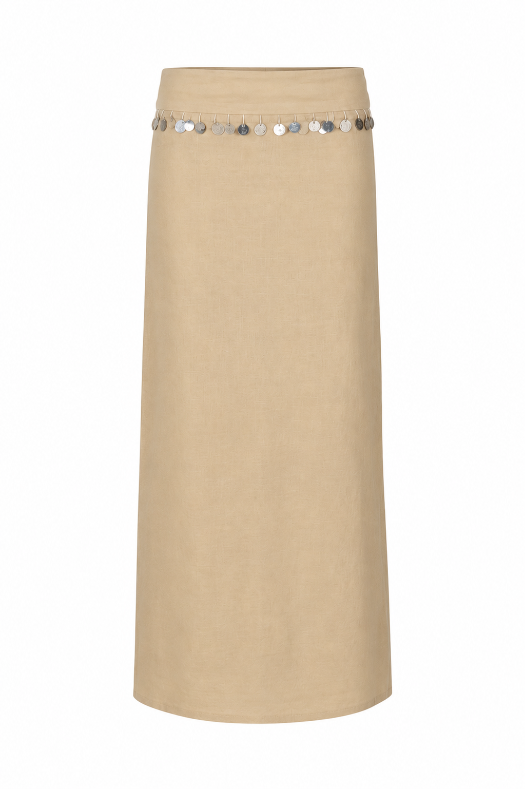 Solène Embellished Maxi skirt