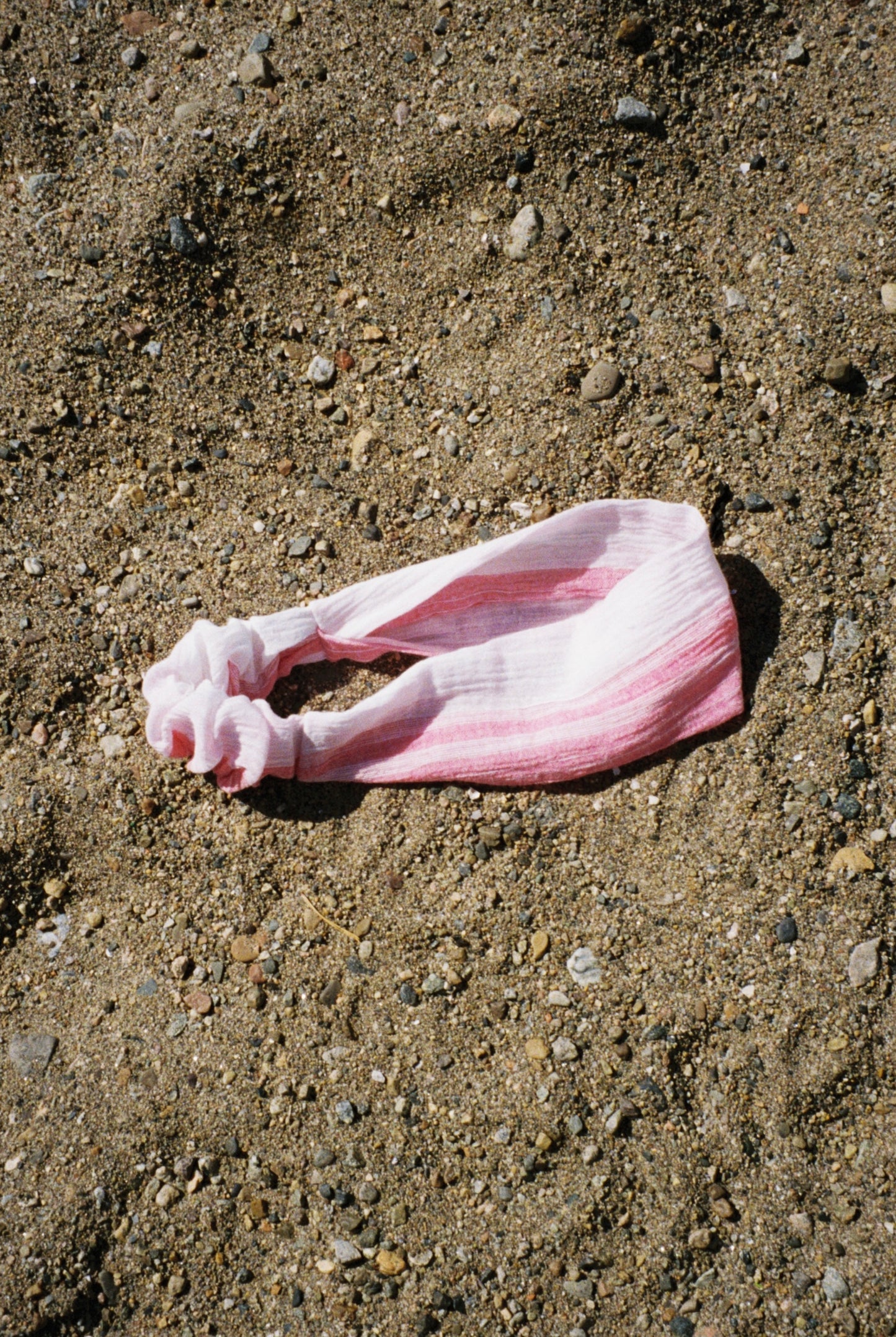 Pink Striped Headband