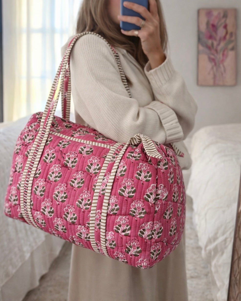 Quilted Weekend Bag 1