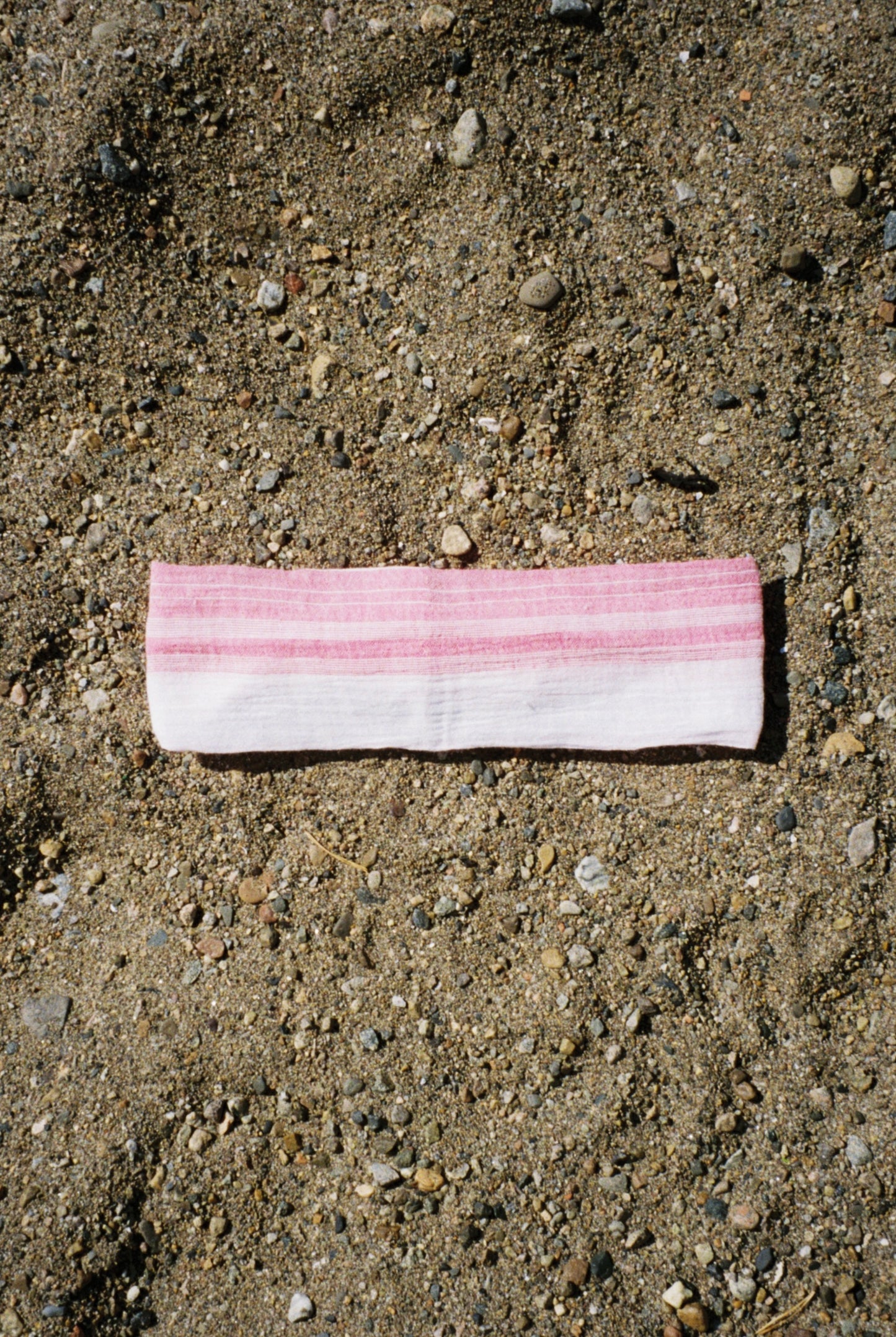 Pink Striped Headband