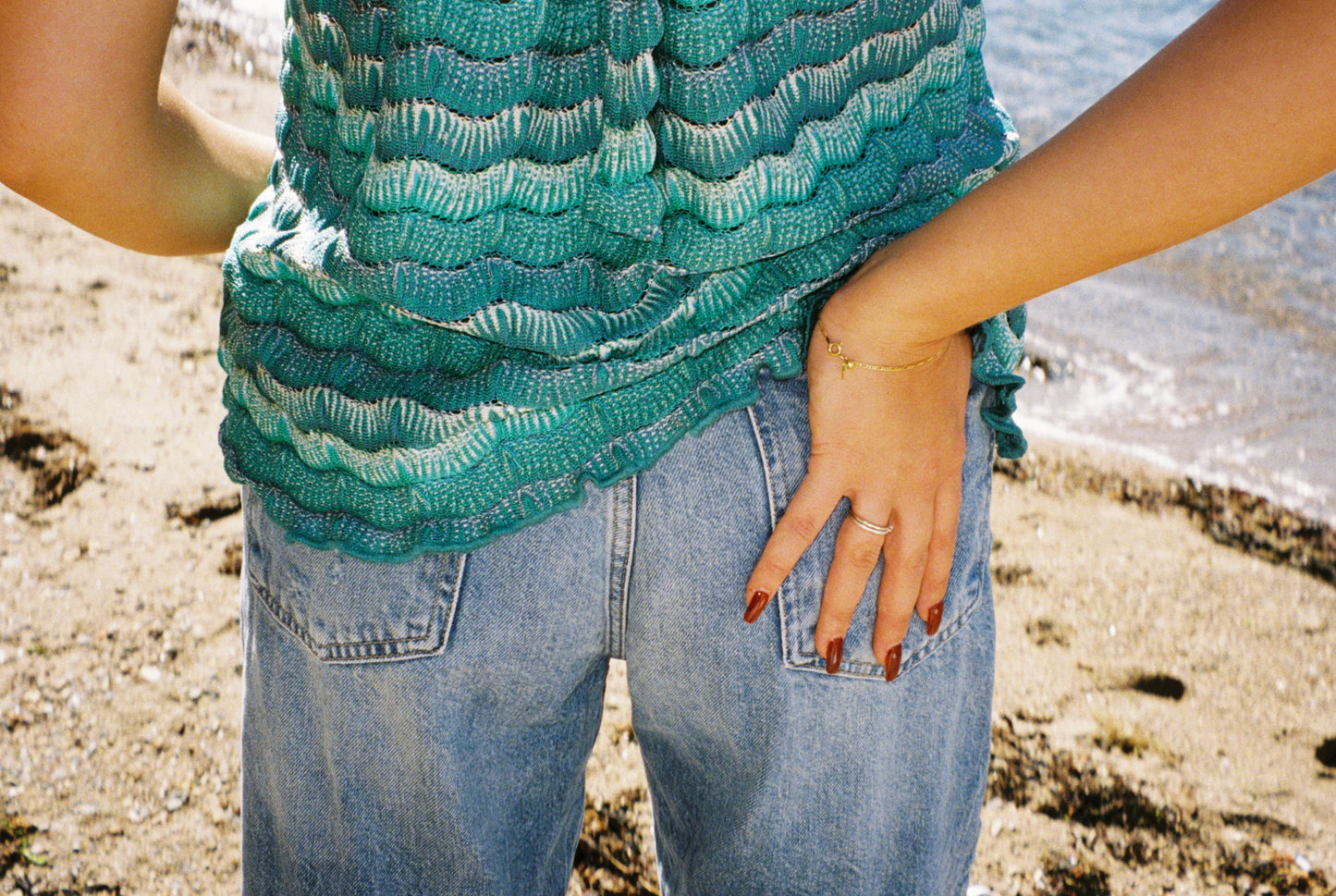 Basin Wave Halterneck Top