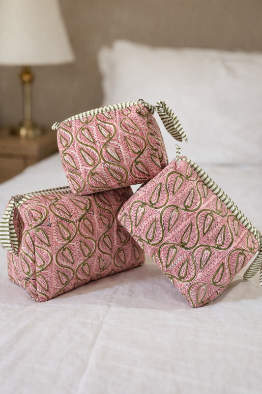 Quilted Makeup Bag 1