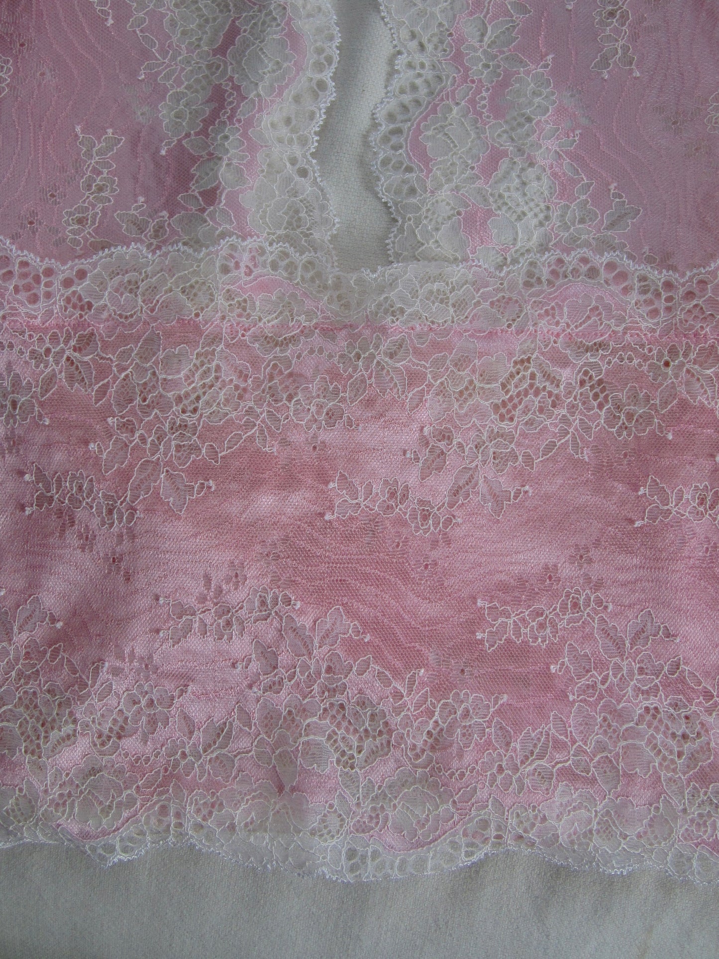 Pink Lace Halterneck Top