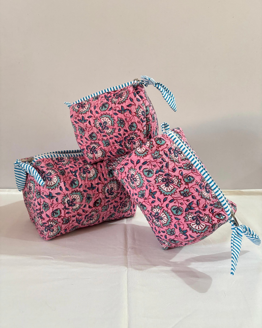 Quilted Makeup Bag 2