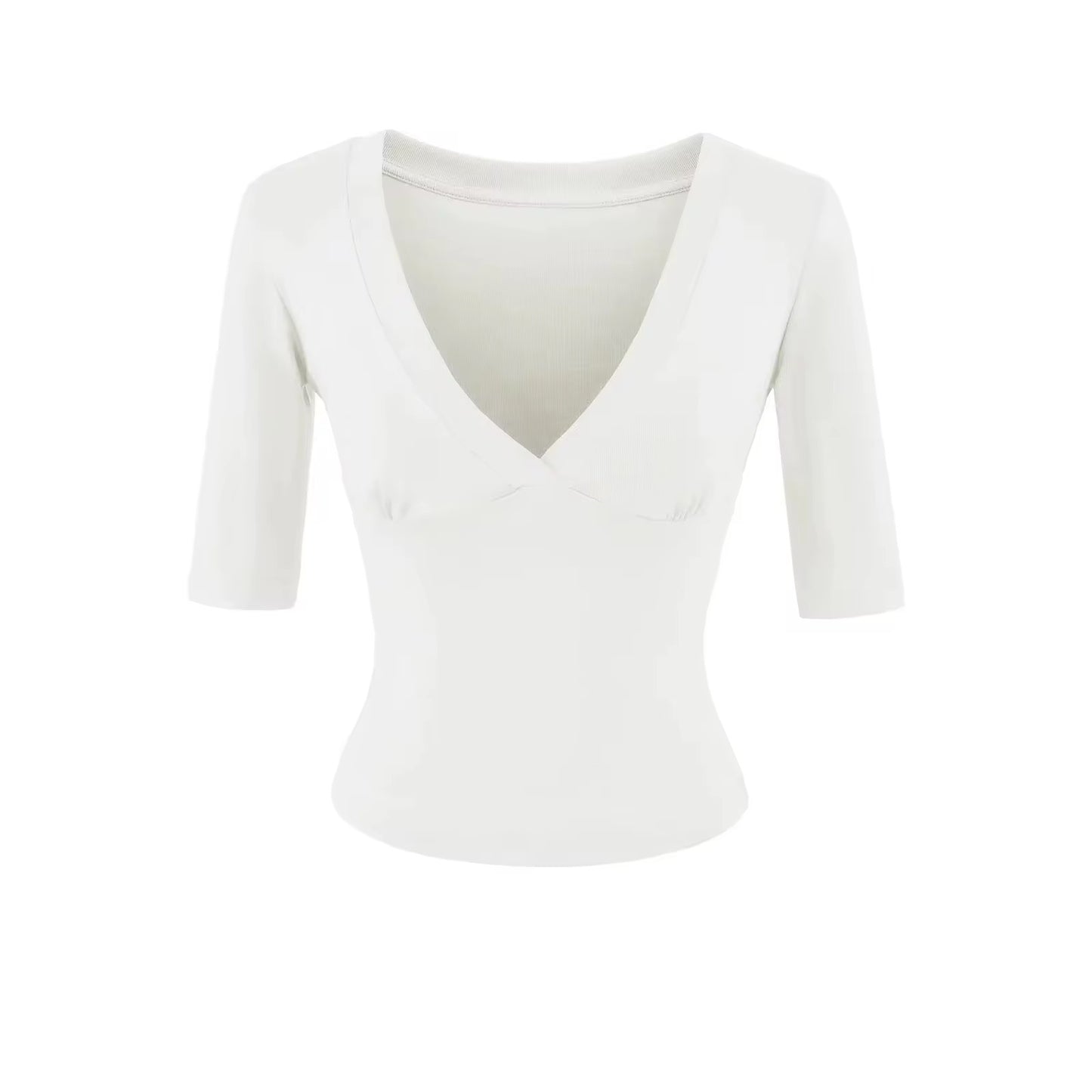 Ivory V-neck