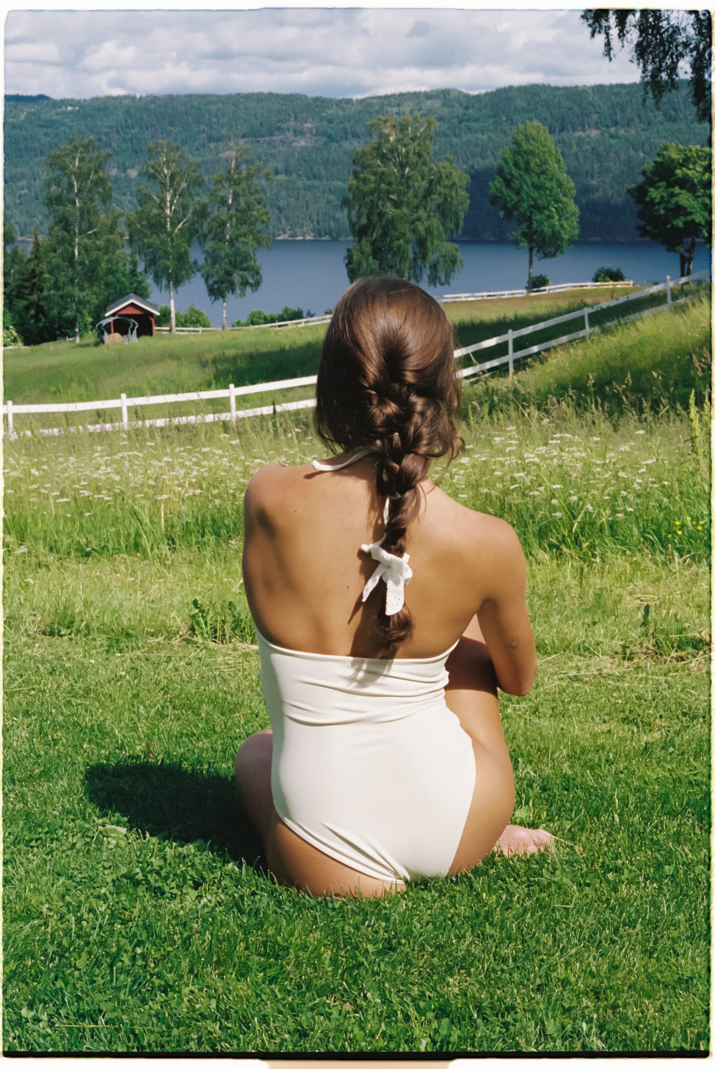 Matte Cream Swimsuit