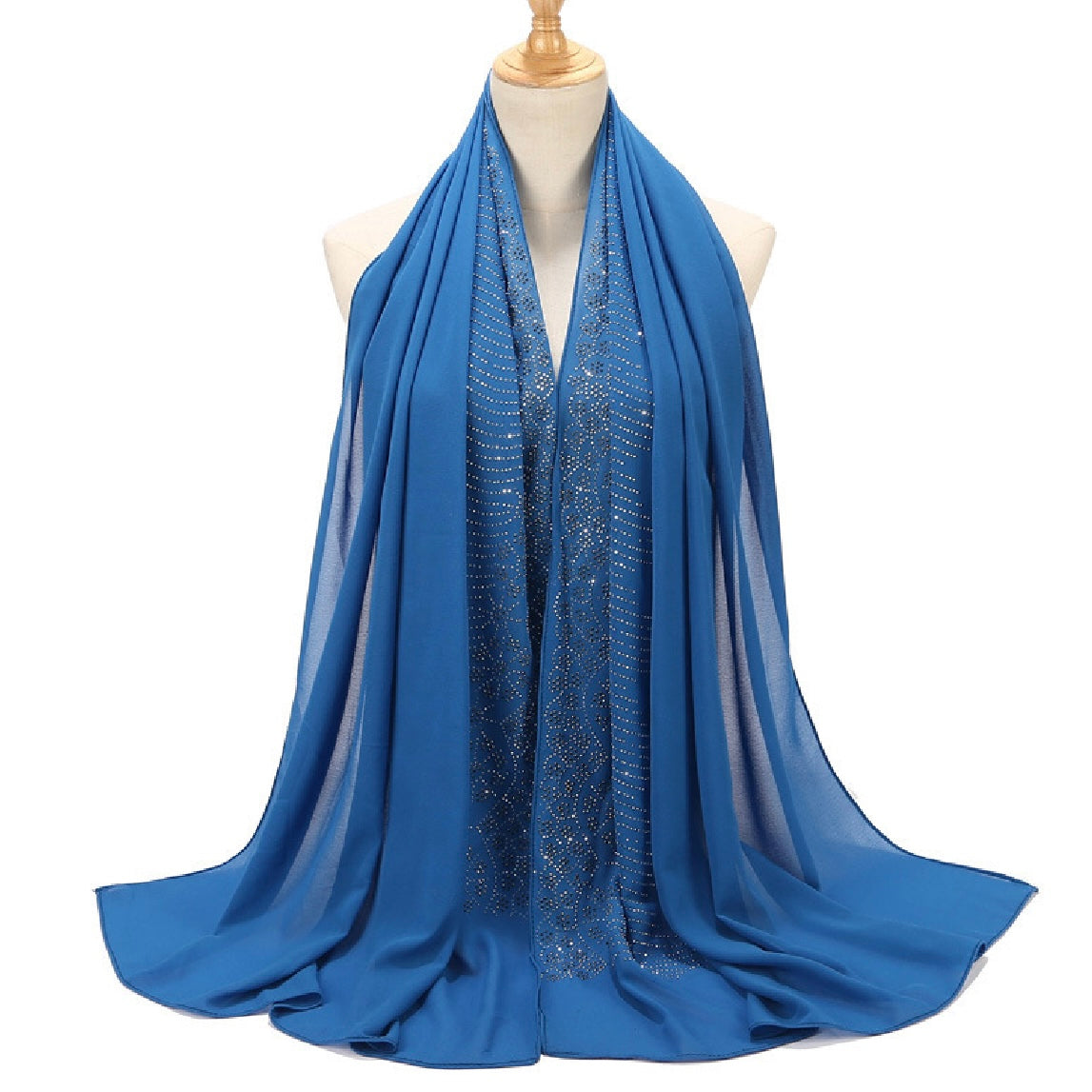 Embellished Scarf Top