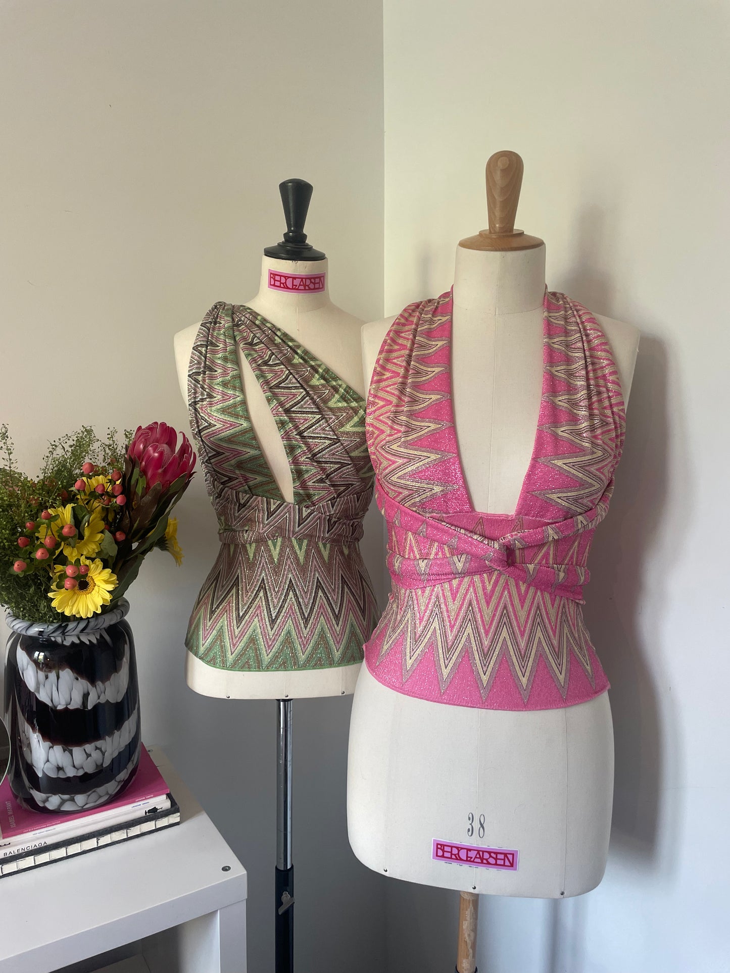 Rosy Zigzag Multiway top