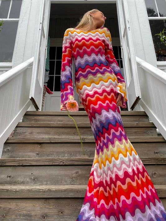 Wave Maxidress
