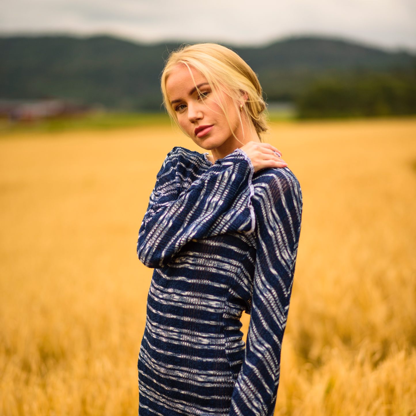 Blue Penelope Dress (Sample)